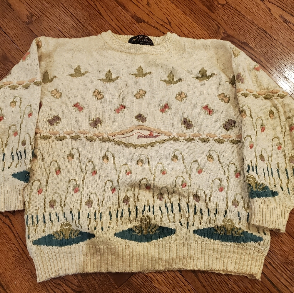 Amazing Vintage FROG Sweater